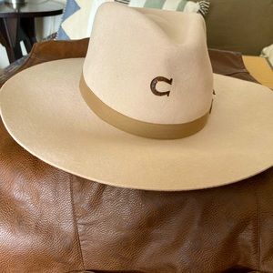 Cripple creek NWOB felt/silverbelly cowgirl hat M from Pinto Ranch